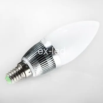 Energy Saving 5W LED Candle Bulb Light with high brightness and power
