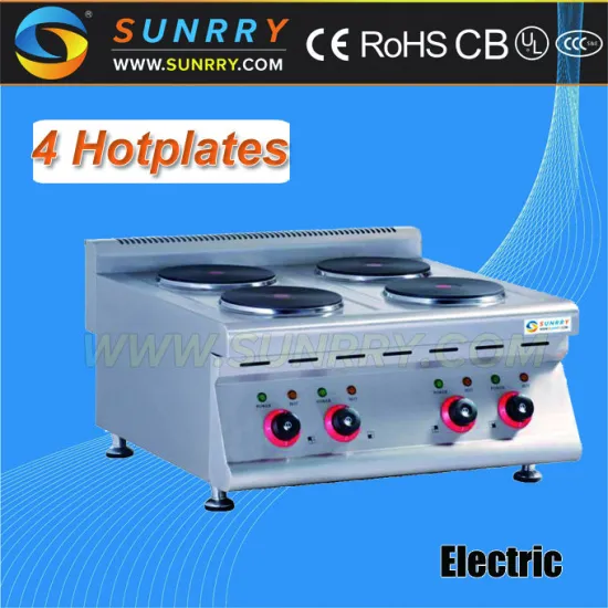 Electric cooking hot plate with 4 cooking range hot plate for cooking (SUNRRY SY-HP600T)