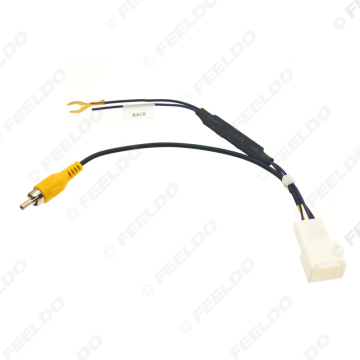 4Pin Car Parking Rear Camera RCA Cable Converter for Toyota Models