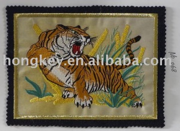 embroidery patches with tiger