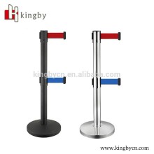 Stand Stanchion Bank Line Retractable Belt Subway Queue Crowd Control  Barrier - China Subway Queue Stand Barrier, Bank Line Stand Barrier