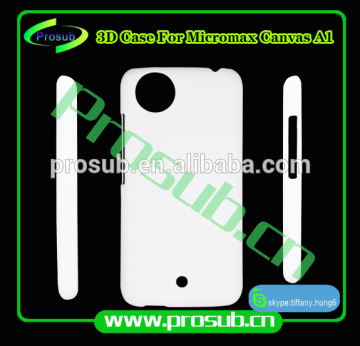 3d sublimation diy blank cell phone case cover skin for SFP- Micromax Canvas A1
