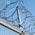 Galvanisé Concertina Razor Wire Prison Safety Clôture