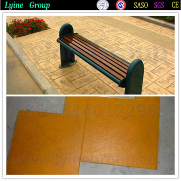 Many kinds of rubber stamp mould concrete stamp mats