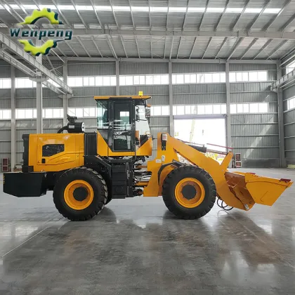1 Ton Small Wheel Loader For Road Construction