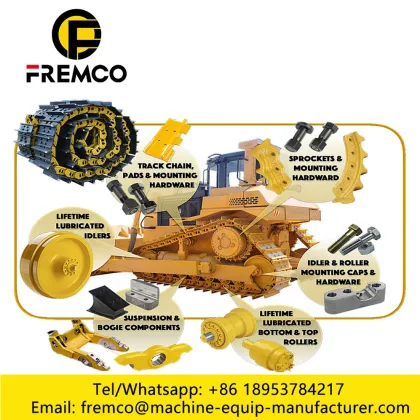 PC200 Crawler Komatsu Track Roller Supporting Roller
