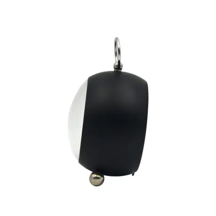 Plating Iron Metal Round Alarm Clock Needle Type Quartz Alarm Clock