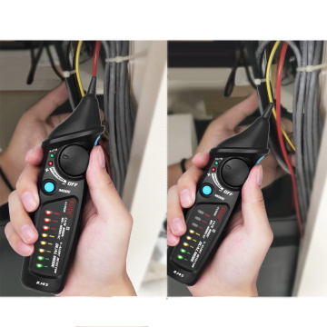 Non-contact AC Voltage Tester Pen Detector Auto/Manual Dual Mode NCV Tester Live Wire Check with Sensitivity Sound Light Alarm