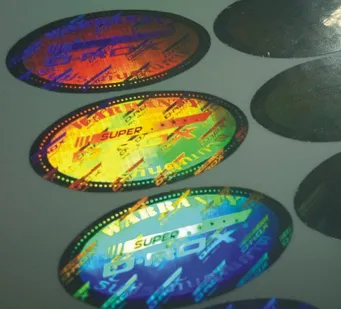 hot salling paper stickers& hologram labels