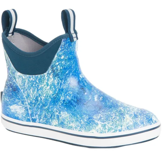 OEM Waterproof Fishing Rain Boots with Anti-Slip Neoprene Rubber and High Traction for Men