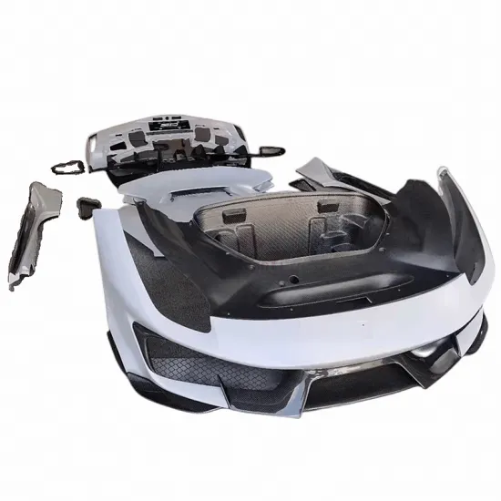 Ferrari 488 Pista Style Carbon Fiber Body Kit 2015-2018