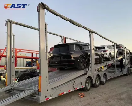 EAST 2 Axle and 3 Axle Car Carrier Trailers