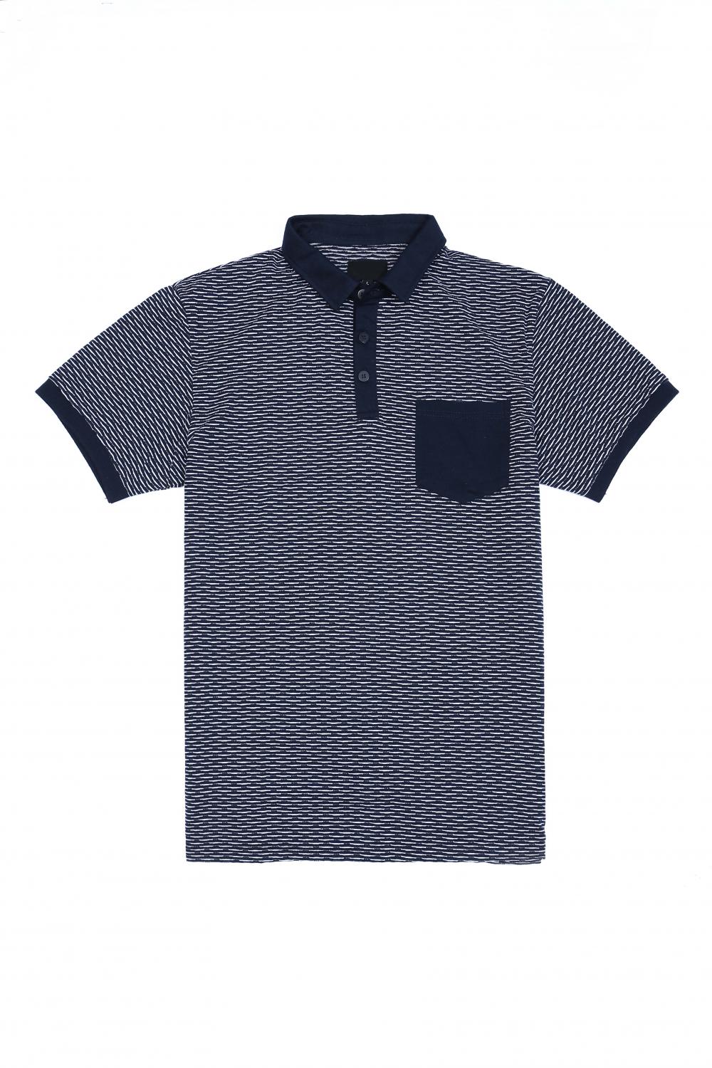 Men's jacquard Polo