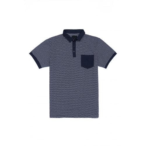 MEN'S KNIT STYLED POLO