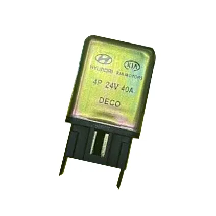 High Quality 6V/12V/24V 4Pin 40A Auto Relay Assy with Metal Cover for Hyundai OE# 95220-45000 95225-24000