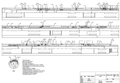 Well Testing 5" Select Tester Valve, Halliburton Type Valve 