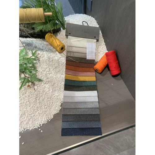 Tela de lino de cuadros grandes naturales de primera calidad para sofá