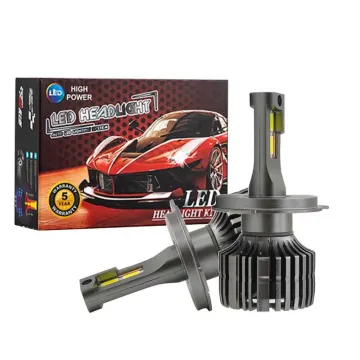 High Performance 6500K V60 Car Headlight Bulb 120W H1 H3 H7 H4 LED