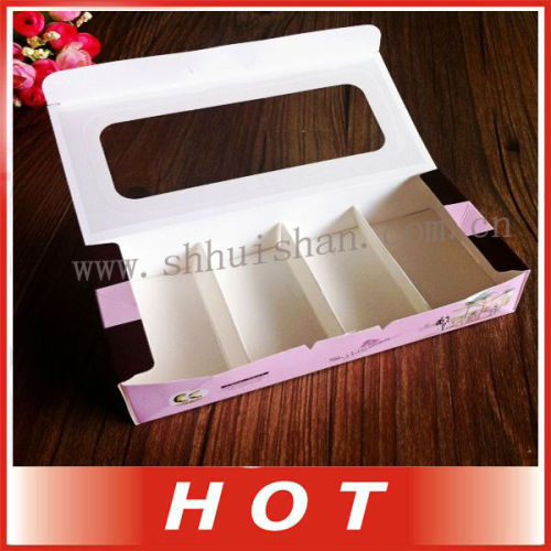 High qualtiy custard tart cakepaper packing box