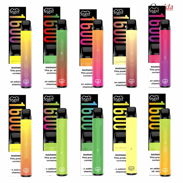 Multi-sabores disponibles Puff XXL 1600 Puffs Vape desechable