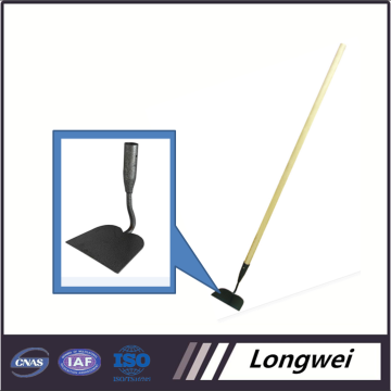Good quality manual power source garden hoe with long wooden handle