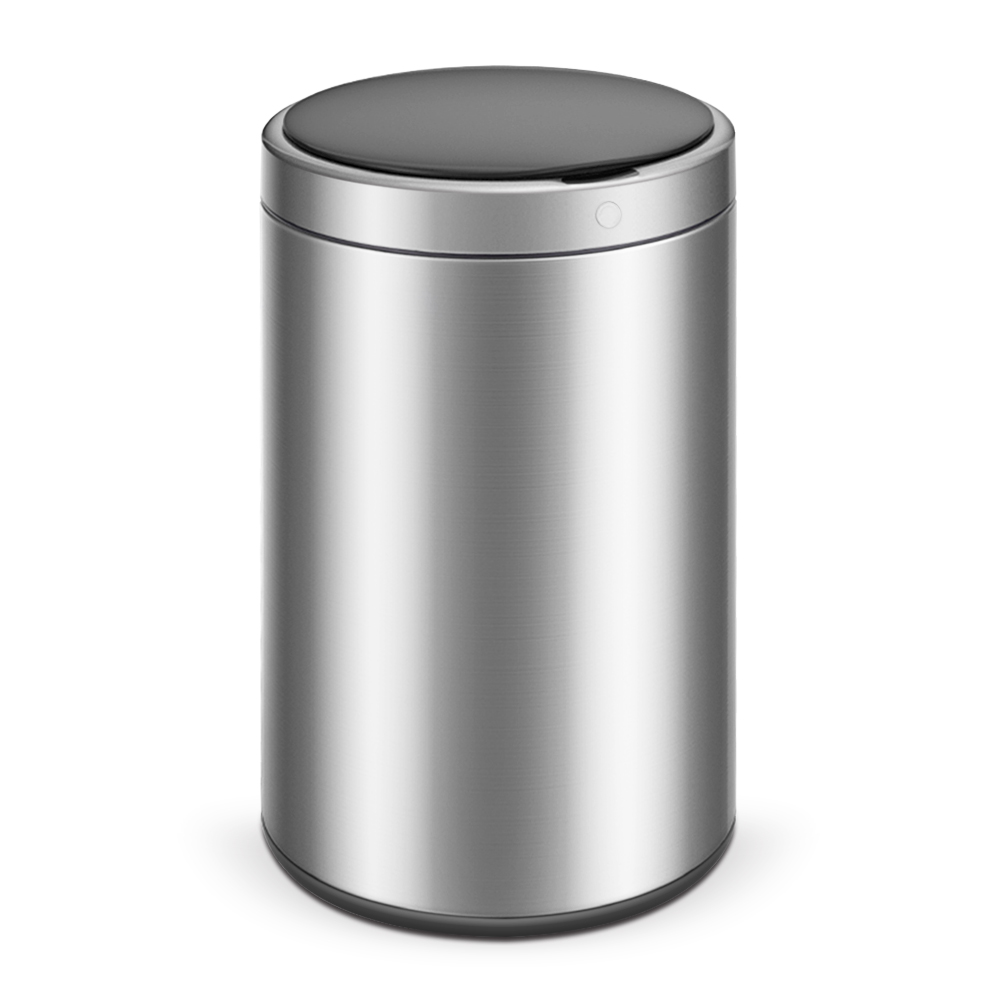 Round Motion Sensor Trash Can