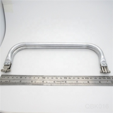 250mm Aluminum Tubular Hinged Purse Bag Frame - Bag Hardware Accessories