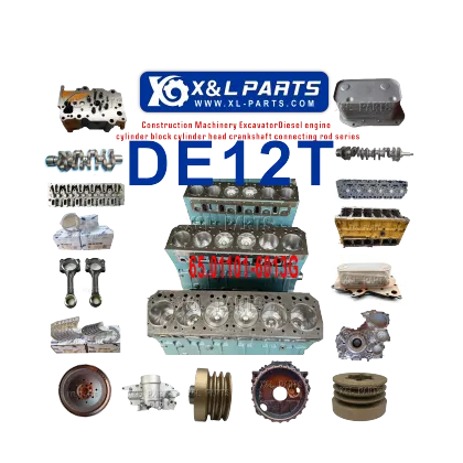 Doosan DE12TIS Engine Cylinder Block Assembly 65.01101-6013G for Truck and Construction Equipment