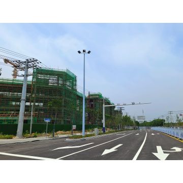 High Mast Light High Quality 10-12 Meters Stadium Light Pole High Mast Pole Factory