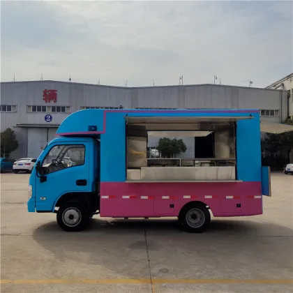 Custom Grilled Meat Roll Food Truck for Urban Street Food Ventures