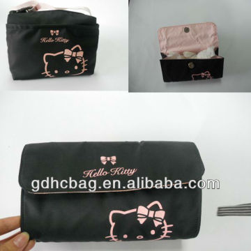 Dongguan Manufaturer directly supply cheap lady's Non Woven Cosmetic Bags