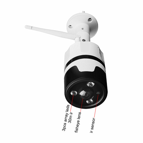 Super Waterproof Outside HD 2MP CCTV IP Camera