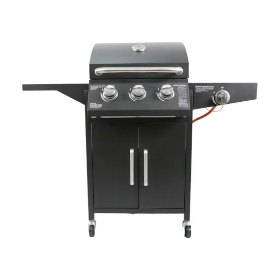 Commercial 4 Burner BBQ Gas Barbecue Grill Restaurant Equipment