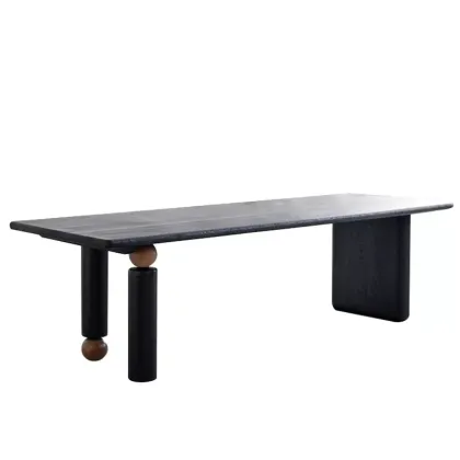 Premium Solid Wood Luxury Dining Table for Restaurant Dining Room