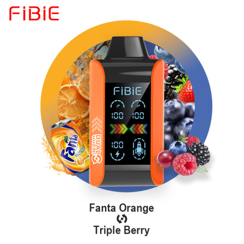 Fibie Dual Flavours 15k พัฟ vape ดั้งเดิม