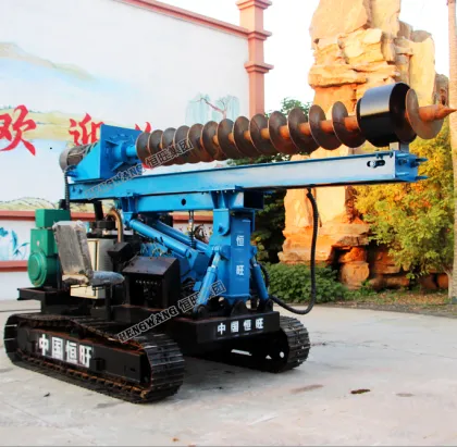 2025Y Construction Equipment: Solar Plant Foundation Screw Pile Driver