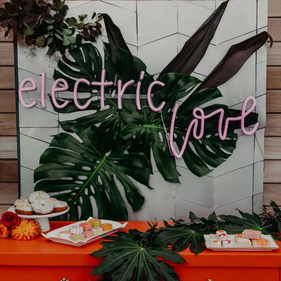 ELECTRIC LOVE NEON SIGN