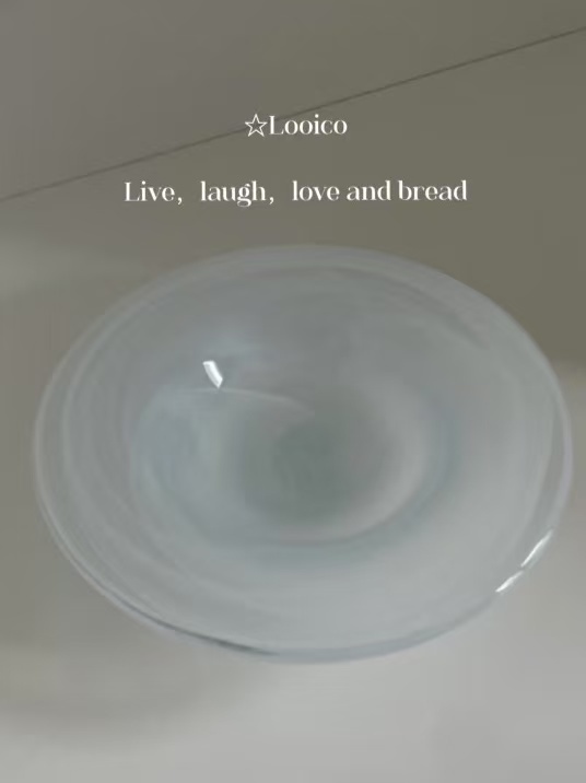 Exquisite Glass Tea Set with Macaron Blue Hue