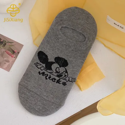 Korean version of Kami Mouse boat socks, invisible socks, anti slip socks