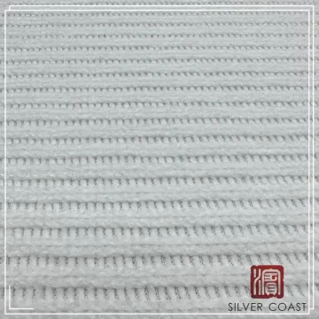 Solid Color 100% Polyester Chenille Rib P/D Fabric