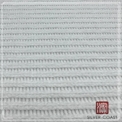 Solid Color 100% Polyester Chenille Rib P/D Fabric