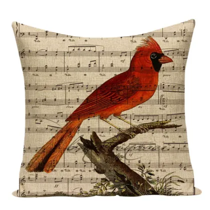 Farmhouse decor Birds insects cushion cover cushions home decor Custom pillow cover bees cute outdoor cushions Throw pillows