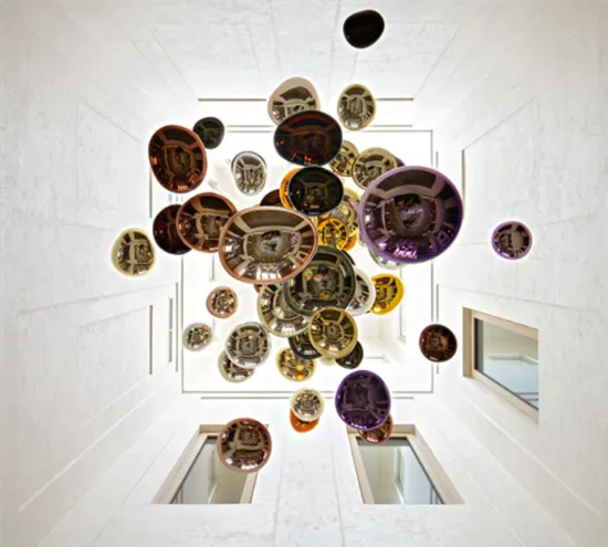 LED custom hotel pendant light without shadows