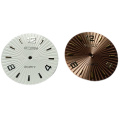 Dial de patrón Sunray en relieve para reloj