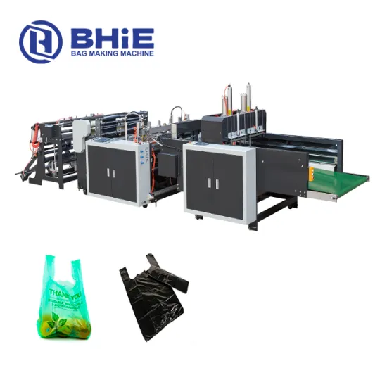 High-Speed Double Line Vest T-Shirt Packaging Bag Making Machine: Streamlining Shopping and Manufacturing Processes