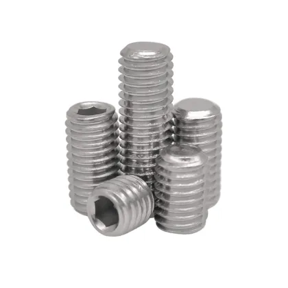DIN913 Hexagon Socket Set Screws with Flat Point