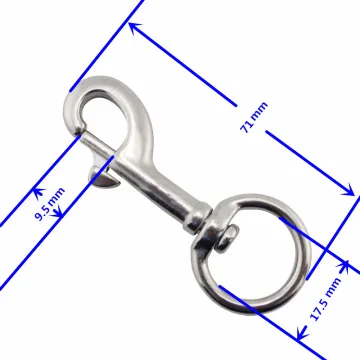 swivel eye snap hook wholesale swivel metal hook