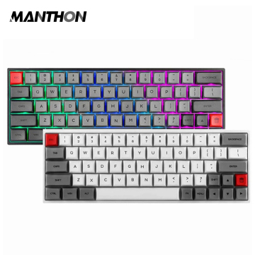Skyloong SK64 GK64 HOT SWAPPABLE RGB Backlit اللوحة اللاسلكية ألعاب