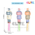 Novelty robot handheld fan toy for buble wand