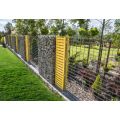 Soluções sustentáveis de parede de gabion para uso decorativo